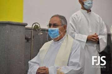  Telde rinde honores a la Virgen de Las Nieves con una solemne misa en Lomo Magullo/Francisco Javier Santana-TA.